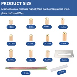 EAORBD SC1/SC4 Keyway Re-Key Kit Compatible with Schlage Rekeying Kit for Home Security, Patio Door Lock Pinning Kit with Bottom Pins (0-9, 50 Each) DIY Rekey Kit