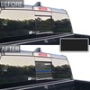 BOGAR TECH DESIGNS Rear Back Middle Window American Flag Vinyl