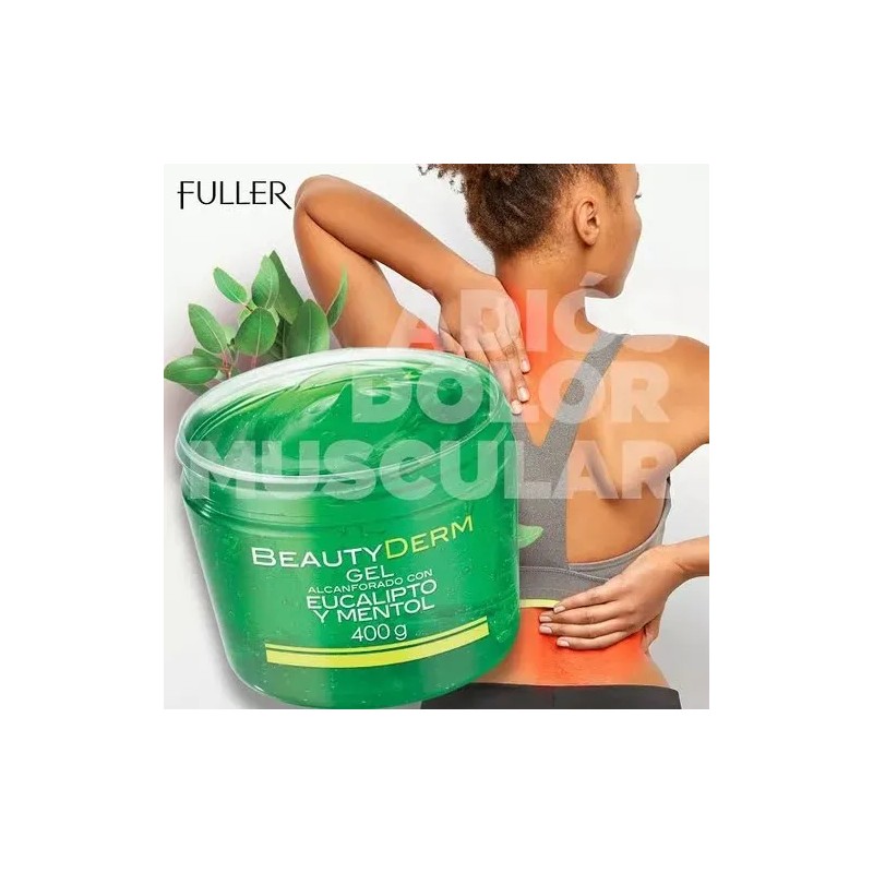 Fuller Beauty Derm Gel Alcanforado Con Eucalipto Y Mentol