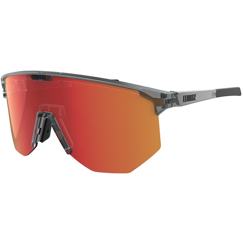 Bliz Hero Sports Glasses Transparent Dark Grey Brown W, Transparent