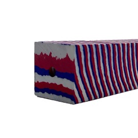 TackleZoom Custom Rod Building EVA Block Foam, Tiger/Zebra Stripe. - America