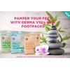 Derma V10 Foot Pack Mask (6 Pack) Deep Moisturising (Tea