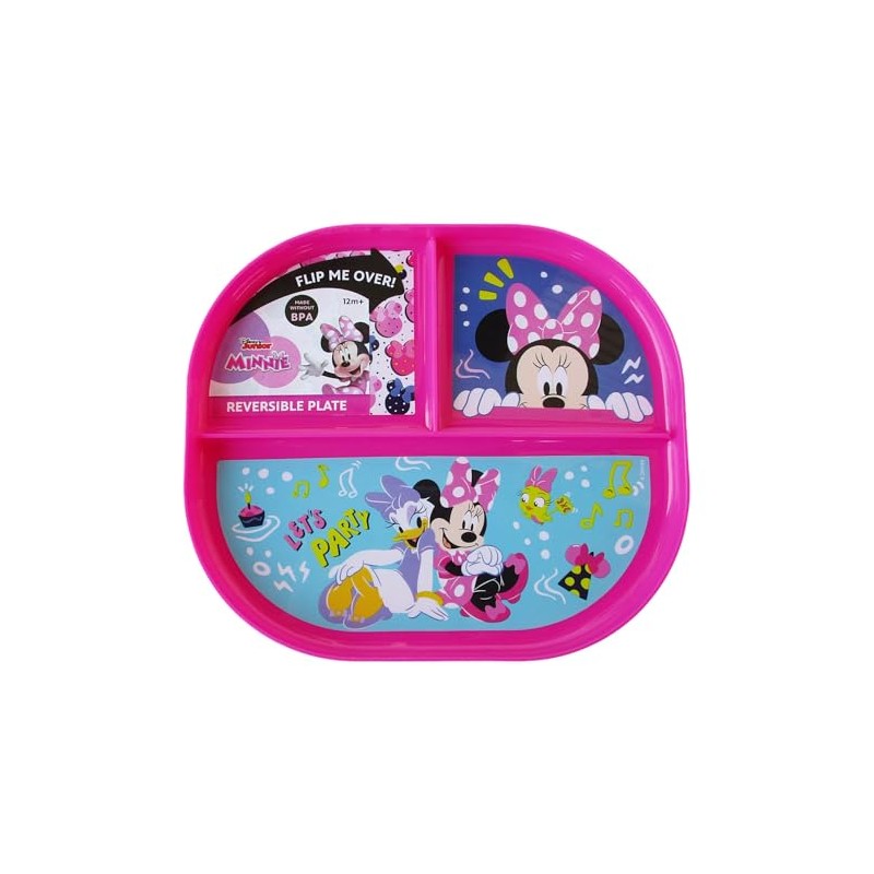 Show-Offs Reversible Character BPA Free Plate - 8 x 7
