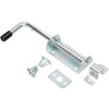 KOTARBAU® Spring Bolt Bolt Door Bolt Silver Rustproof Rubber Handle