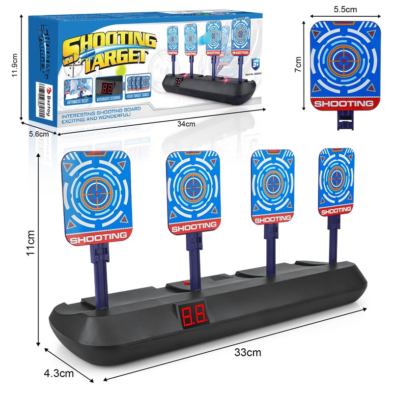 Digital Target for Nerf, Targets Electric Children's Games from 3