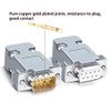 ANMBEST DB9 Solder Connector, 9PIN RS232 Terminal Adapter Breakout Board