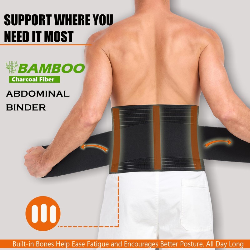 DOREIPA Abdominal Binder for Men and Women – Post Surgery