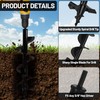 Lauyeboho 4x16 Upgraded Post Hole Auger - Auger Drill Bit