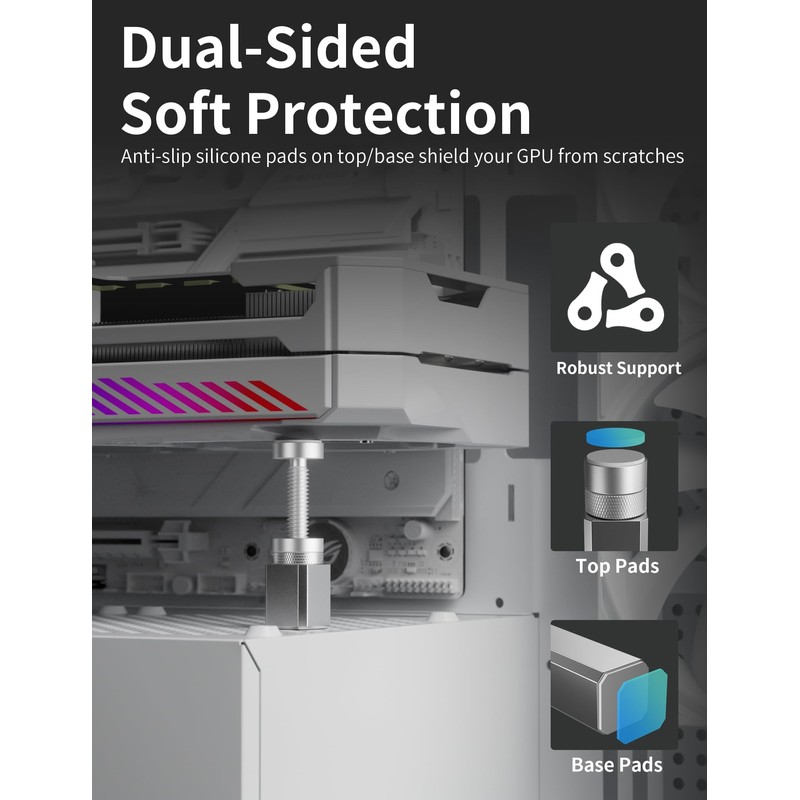 Graphics Card GPU Brace Support, Video Card Sag Holder Bracket,GPU
