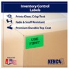 Kenco 2" Circle Inventory Control Stickers for Shipping and Inventory