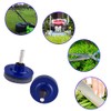 Oubesty Lawnmower Blade Sharpener 5Pcs Lawnmower Sharpener Kit Rotary Mower
