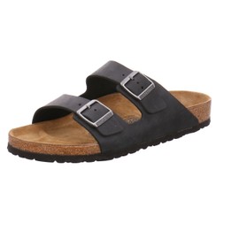 Birkenstock Classic Arizona Leather, Unisex Adult Mules, black