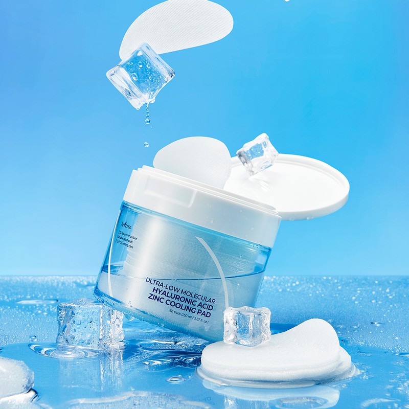 Isntree Ultra-Low Molecular Hyaluronic Acid Zinc Moisture Cream 80ml +