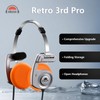 okcsc Retro 3 On-Ear Headsets, Retro Style/Collapsible Design/40mm Class/Adjustable Temporal