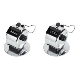 AIXXCUVQ 2pack/lot Metal Counter Surfaces Sturdy for Number Tally Counter Counter Convenient Fast Anytime Number Clickers