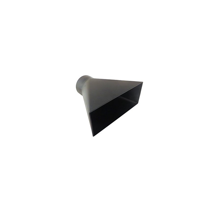 10" x 4" x 9" Deep ABS Plastic Dust Hood