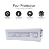 DC LED Power Supply, 200W IP67 Waterproof Outdoor Driver,AC 90-140V