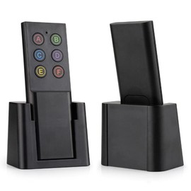 Wireless Key Finder Remote Control Tracker RF Item Locator Pet Tracker for Keys Pets Cell Phone (6 Receivers, 1 Transmitter)