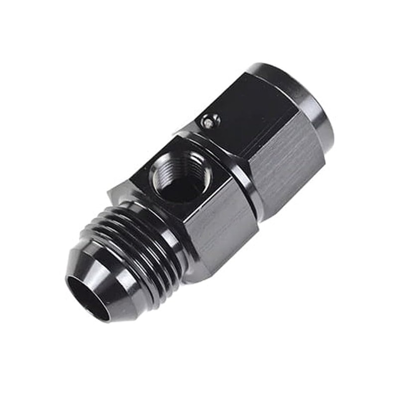 Inline -an to 1/8" NPT Pressure Gauge | 0-100 PSI