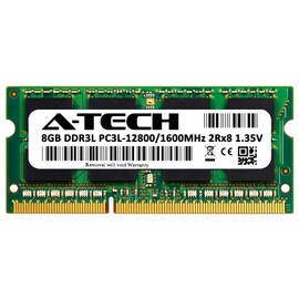 A-Tech 8GB RAM for Dell Latitude 3350 | DDR3 1600MHz PC3-12800 Non-ECC SODIMM 2Rx8 1.35V Laptop & All-in-One Single Memory Upgrade Module (Replacement for SNPN2M64C/8G, A7022339, N2M64, 0N2M64)