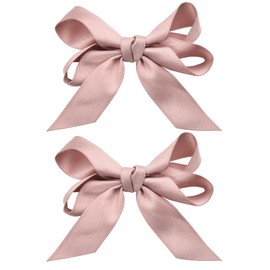 Pink Bows Clips for Hair Accessorries for Women Girls 2Pcs Hair Bow Clip for Women Girls Bowknot Hair Clip for Girls Hair Bow Clips Barrette for Thick Thin Hair Decoration for Women Girls