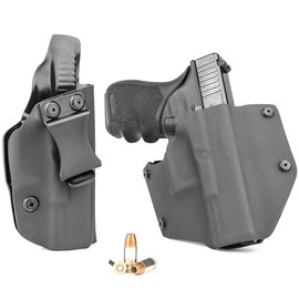 R&R Holsters OWB & IWB Combo Pack - Black (Right-Hand, for Glock 19,23,32 - Gen 3-4)