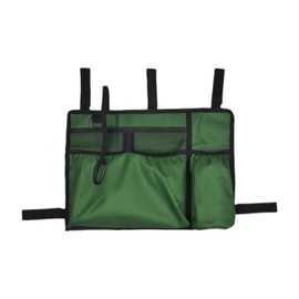 perfeclan Walker Organizer Bag Accessories Pouch Multiple Pockets Lightweight Universal Organizer Pouch Hanging Organizer for Elderly, Green