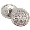 10pcs Clothes Button,Hollow Carved Metal Buttons,DIY Sewing Craft Discover Buttons,Engraving
