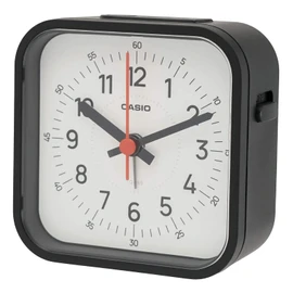 Casio TQ-169-1JF Alarm Clock, Black, Analog, Small, Mini Light, Snooze Light