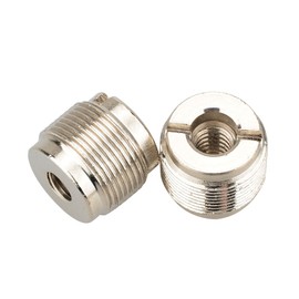 CAMVATE 5/8"-27 Nuts Convert 1/4"-20 Nuts Microphone Adapter (Pack of 2)
