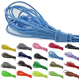 Roban Fashion 10 m Elastic Rubber Cord 3 mm Elastic Cord Hat Band Choice of 32 Colours