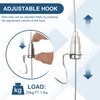 sourcing map 5Pcs Adjustable Picture Hanging Wire Kit 2m x