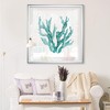 Renditions Gallery Sea Coral II Abstract Nautical Wall Art Canvas