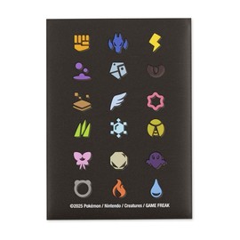Pokémon Center: Pokémon TCG Elemental Types Card Sleeves (65 Sleeves)