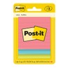 Post-it Notas Adhesivas, Colección Jaipur, 7.6 cm x 7.6 cm,