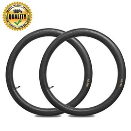 2.75/3.00-21â Replacement Inner Tube 80/100-21(300/325-21) with TR4 Staight Valve Stem, Fits Motorcycle with 21'' Tires (2-Pack) - Made From Heavy Duty, Thick Premium Rubber