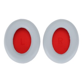 Headphone Earpads Replacement Protein Leather Headset Ear Cushions for 1MORE SonoFlow Gray