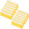 Wolwefa Yellow Air Dry Clay 72 Packs Foam Clay Air