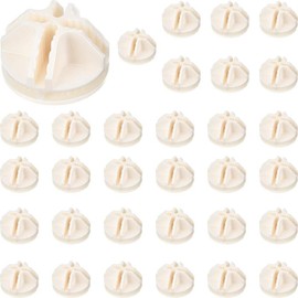 48 Pieces Cube Connectors Plastic Storage Cube Connectors Wire Cube Connectors Organizer ABS Connectors for Modular Closet Storage Organizer and Wire Shelf (Black) - Color: white, package quantity: 32