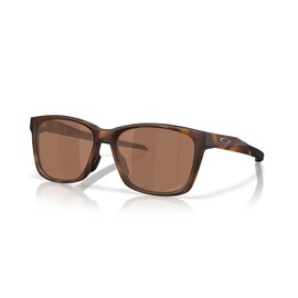 Oakley OO9506D Paracord Polarized Square Sunglasses, Matte Brown Tortoise/Prizm Tungsten, 57 mm