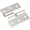 Woodpecker Hildegard Stainless Steel Weight for 抜差 Hinges, Perforated, Right