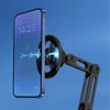 Magnetic Phone Holder for Car with Flexible Base Retractable Phone