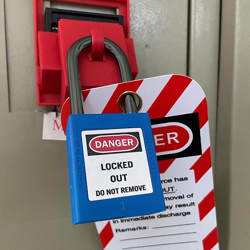 SAFBY Lockout Tagout Locks Loto Safety Padlock, Keyed Differently, OSHA