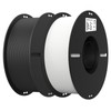 Creality 2kg Black & White PLA 1.75mm Filament Bundle for