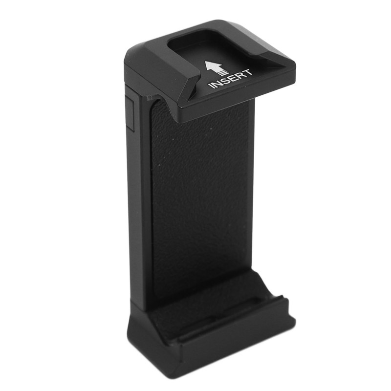Phone Tripod Mount Portable Aluminum Alloy 1/4 Inch Screw Hole