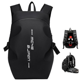 VAAKUAM Motorcycle Backpack,waterproof helmet backpack for Men,riding bag,bikers backpack,laptop bags,large capacity travel backpacks (Black)