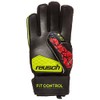 Reusch Herren Fit Control R3 Torwarthandschuhe, Black/fire red, 8