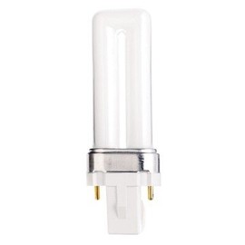 (Pack of 5) Satco S8315, 3000K 9-Watt G23-2 Base T4 Quad 2-Pin Tube for Magnetic Ballasts, Compact Fluorescent Bulb