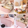 Cosmetic Bag, Extra Large Waterproof Makeup Organizer, High-Quality PU Travel