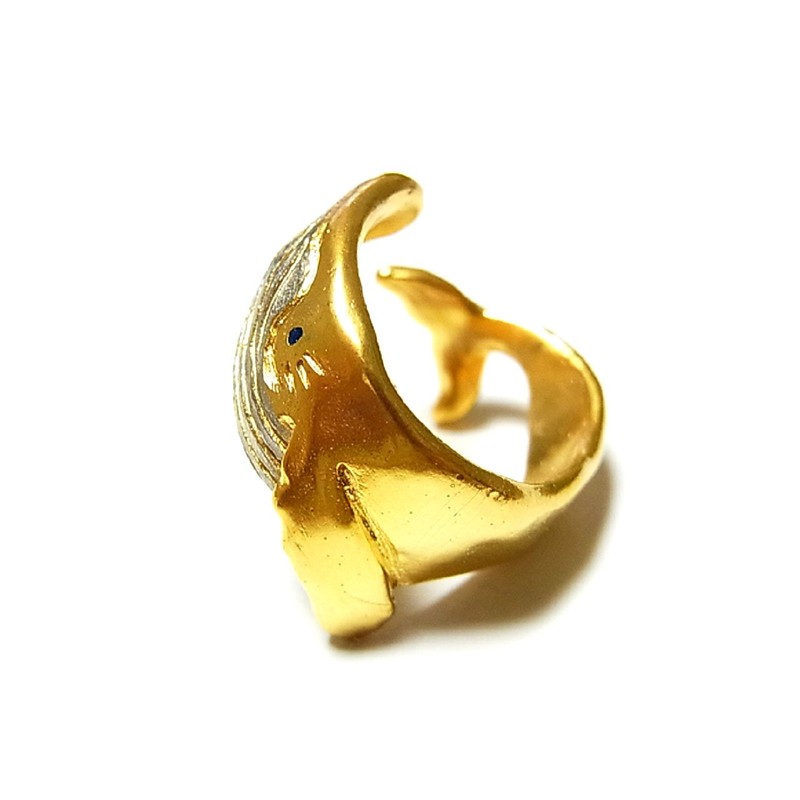 Parnart Poc Ring, Whale, Whale, One Size Fits Most, Accessory,